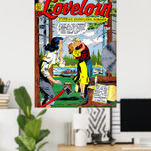Poster Lovelorn Betrayal Romance Comics Vintages (Bureau à domicile)