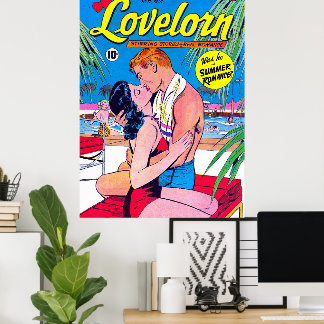 Poster Lovelorn My Summer Romance Comics Vintages