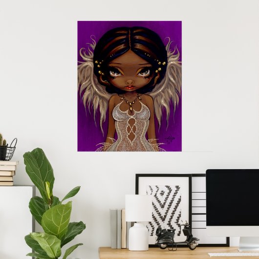 Poster Lovely Eyes fairy Art Print (Bureau à domicile)