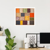 Poster Lovely Legumes (Bureau à domicile)