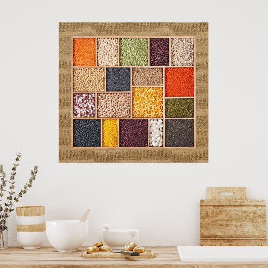 Poster Lovely Legumes - SRF (Cuisine)