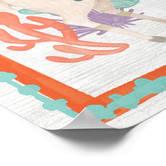 Poster Lovely Llamas II Llamour (Coin)