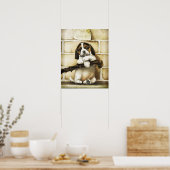 Poster Lovely Puppy (Cuisine)