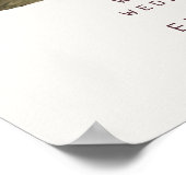 Poster Lovely Rustic Pink Tones Church Wedding (Coin)