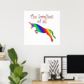 Poster Lovely Unicorn (Bureau à domicile)