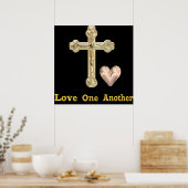 Poster loveoneanotherposter (Cuisine)