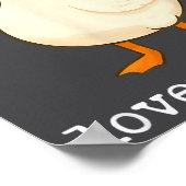 Poster Lover Goose And Fighter Goose, Funny Couple Goose (Coin)