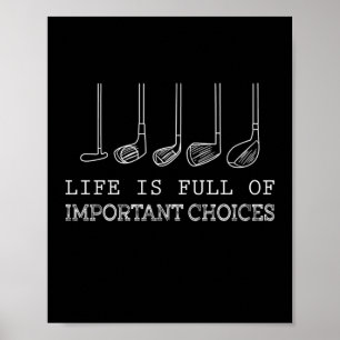Poster Lover La Vie Est Pleine De Choix Importants