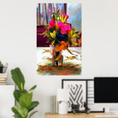 Poster Love's Flowers PM0001 Art Print (Bureau à domicile)