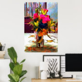 Poster Love's Flowers PM0001 Art Print (Bureau à domicile)