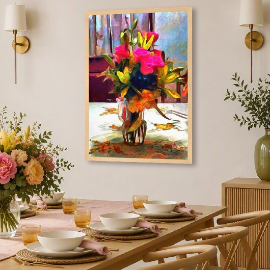 Poster Love's Flowers PM0001 Art Print