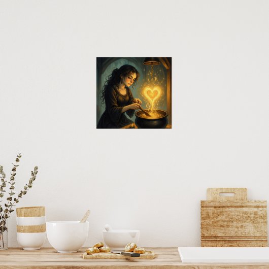 Poster LoveSpellWitch (Cuisine)