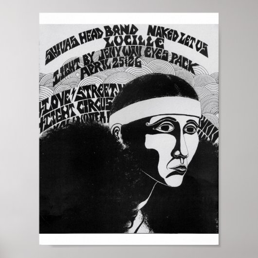 Poster LoveStreetLightCircus flyer LoveStreetavr25&26'69 (Devant)