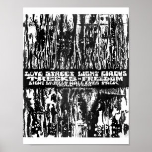 Poster LoveStreetLightCircusflyer 13 et 14'69 juin