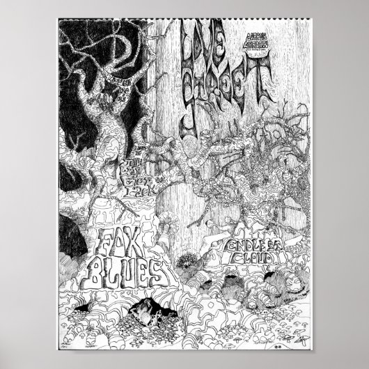 Poster LoveStreetLightCircusflyer Corpus Jun20&21'69 (Devant)