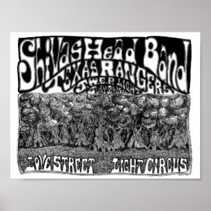 Poster LoveStreetLightCircusflyer Jul24,25&26'70