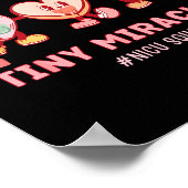 Poster Loving On Tiny Miracles Nicu Squad Valentines Neon (Coin)