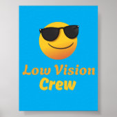Poster Low Vision Crew (Devant)