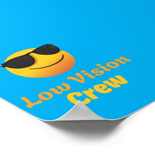 Poster Low Vision Crew (Coin)