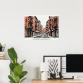 Poster Lower East Side de Manhattan (Bureau à domicile)