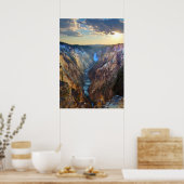 Poster Lower Falls from Artist's Point (Cuisine)