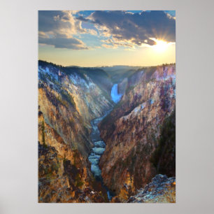 Poster Lower Falls from Artist's Point