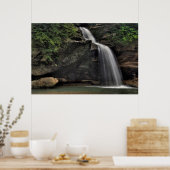 Poster Lower Falls, Old Man's Cave, Hocking Hills, Ohio (Cuisine)