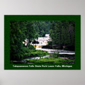 Poster Lower Tahquamenon Falls State Park, Michigan (Devant)