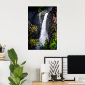 Poster Lower Yosemite Falls en cascade (Bureau à domicile)