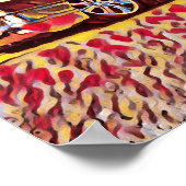 Poster Lowrider Cadillac Low Rider Caddy Car Art (Coin)