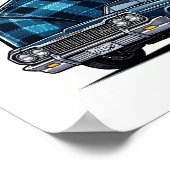 Poster Lowrider Wolf (Coin)