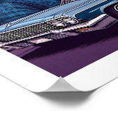 Poster Lowrider Wolfy (Coin)