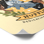 Poster Loyal Hufflepuff de dessin animé (Coin)
