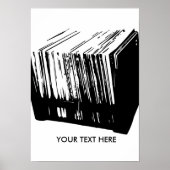Poster LP rétro (Devant)