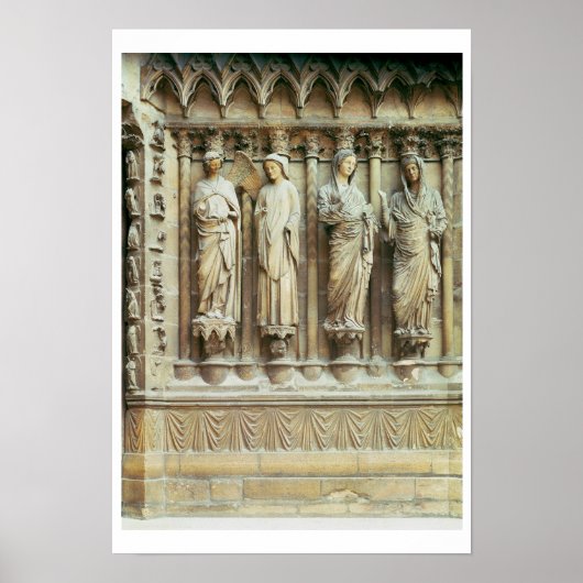 Poster (LtoR) L'Annonciation et la Visitation, droit (Devant)
