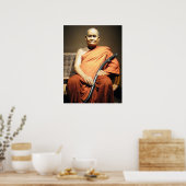 Poster Luang Poo Cha Subhaddho ... moine bouddhiste (Cuisine)