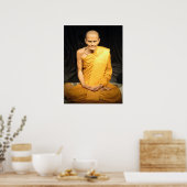 Poster Luang Poo Mun Bhuridatto ... Moine bouddhiste (Cuisine)