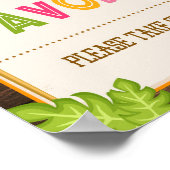 Poster Luau Favors Sign (Coin)