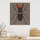Poster Lucane cerf-volant (Cuisine)