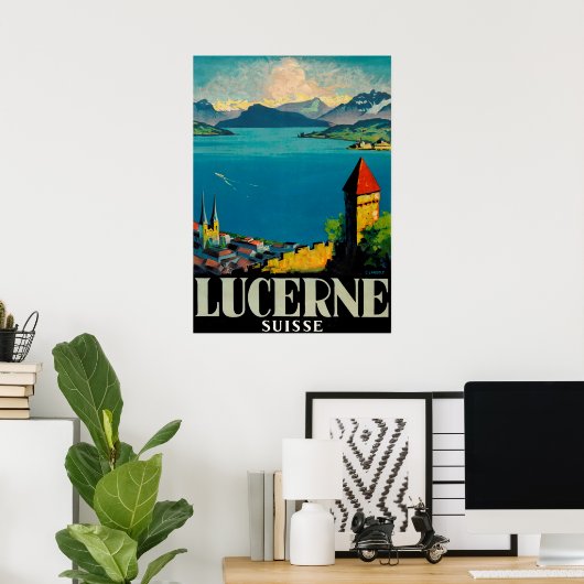POSTER LUCERNE (Bureau à domicile)