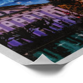 Poster Lucerne Luzern Swiss Distressed Vintage voyage (Coin)