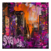 Poster Luces y Sombras de Ciudad: Graffiti Metropolitano (Devant)