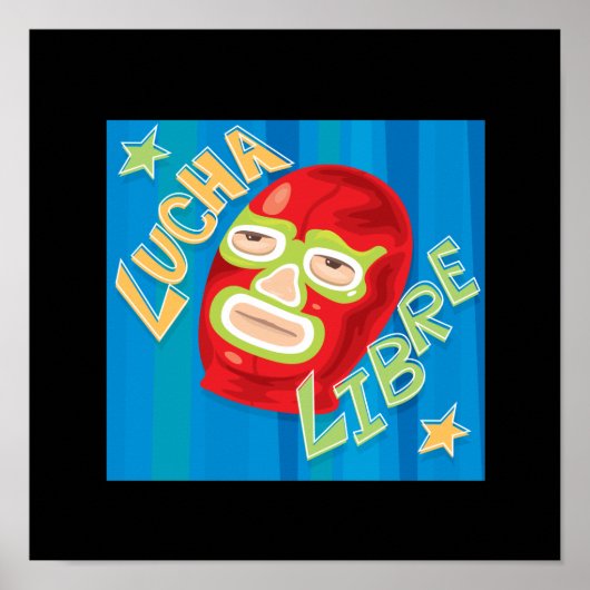 Poster Lucha Libre (Devant)