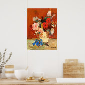 Poster Luchian - Fleurs d'été (Cuisine)