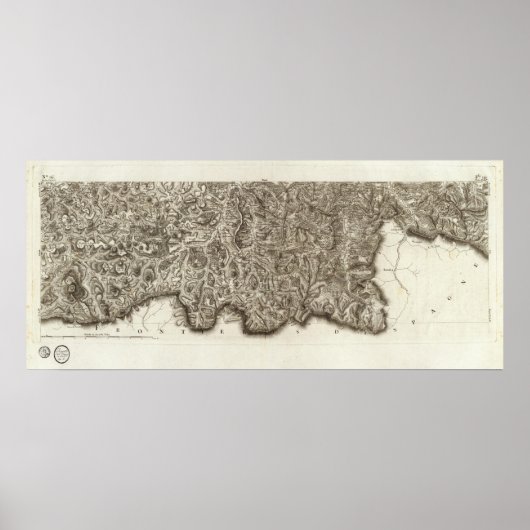 Poster Luchon, Bareges, Bagneres (Devant)