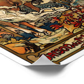 Poster Luchon, Mucha (Coin)