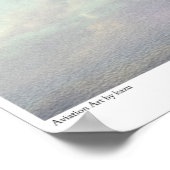 Poster luchtvaartkunst " Mitsubishi A6M Zero " (Hoek)