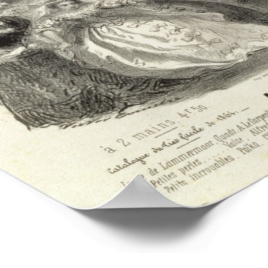 Poster Lucia de Lammermoor' l'opéra (Coin)