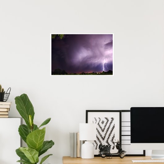 Poster Lucid Lightning (Bureau à domicile)