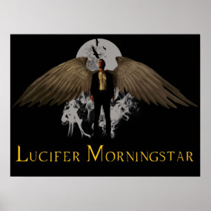 Poster Lucifer ailé